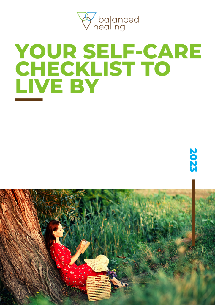 your self-care checklist image